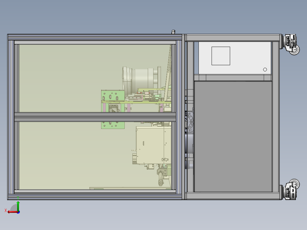 弹簧销钉六工位组装sw20可编辑后视图