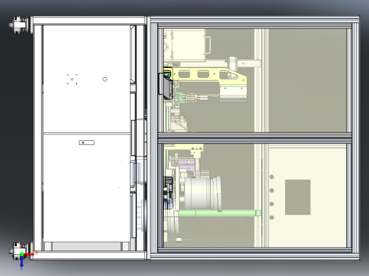 弹簧销钉六工位组装sw20可编辑俯视缩略图