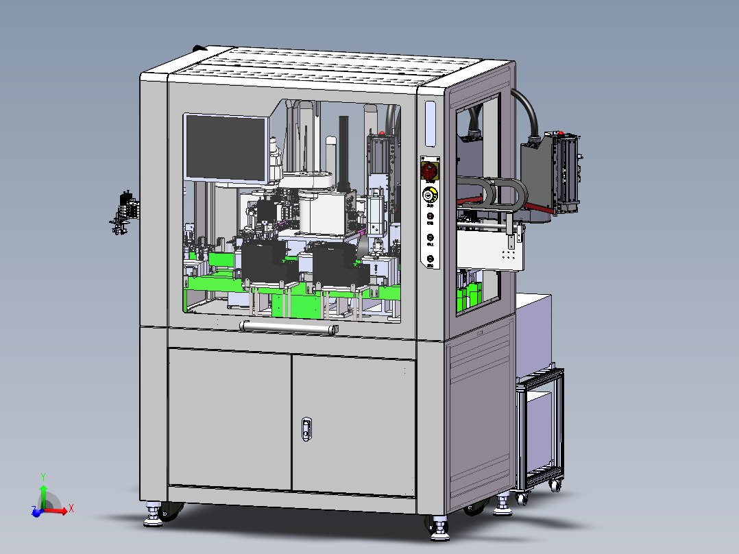 自动装支架盖板锁螺丝sw22可编辑