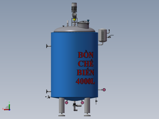 混合搅拌罐（器）后视缩略图