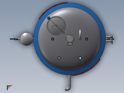 混合搅拌罐（器）俯视缩略图