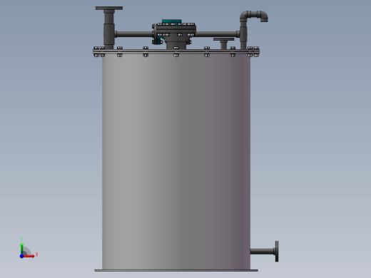 DN800酸雾吸收器前视缩略图
