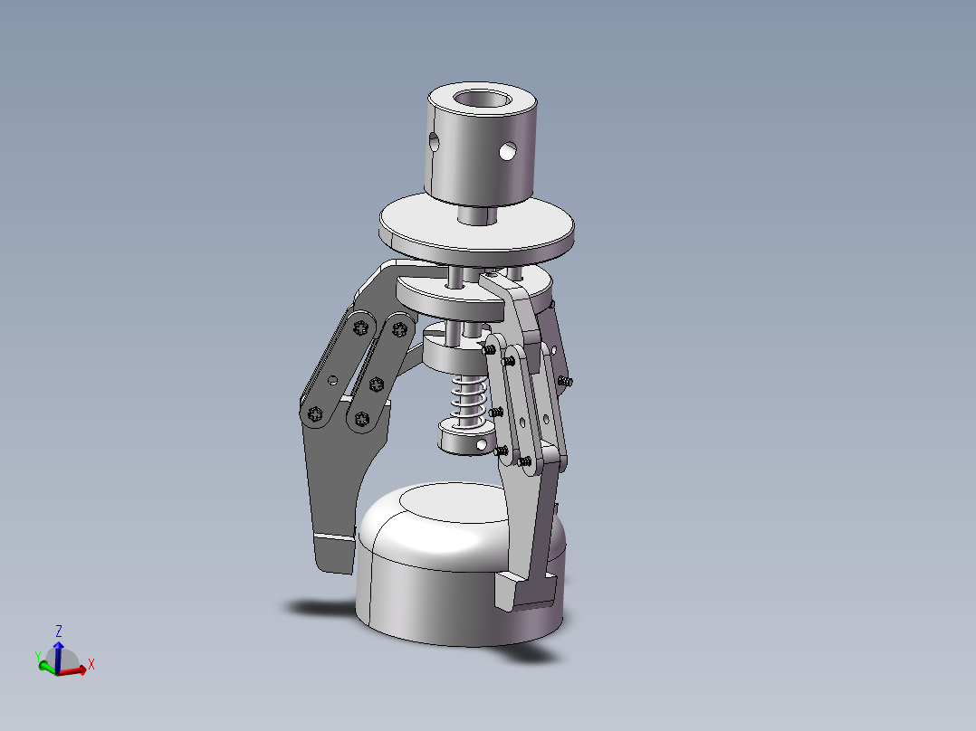三爪夹持夹具（需要特征识别）