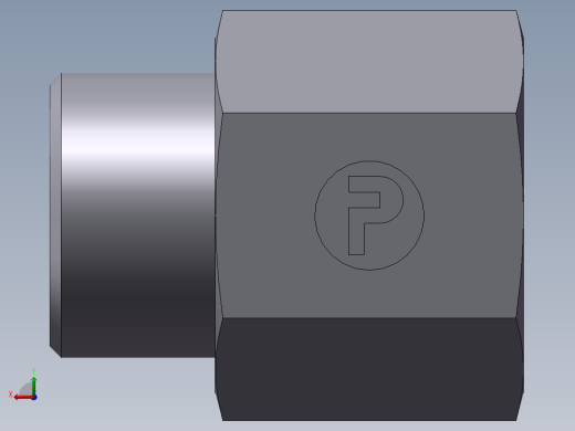 直通内螺纹接头、5DB-24-08后视缩略图