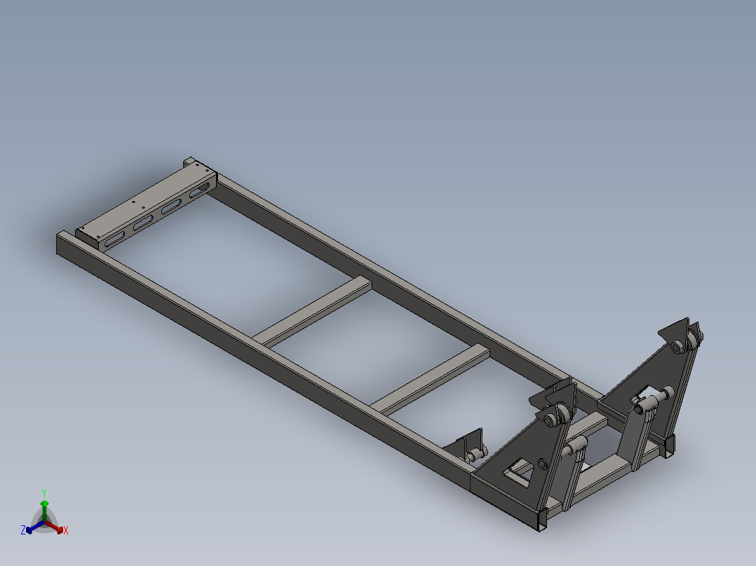 迷你垃圾出租车正等轴测图