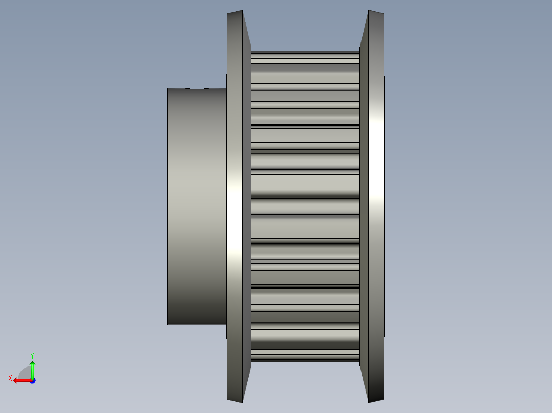TABXL-20-037-H8从动轮后视图