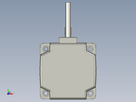 K80N欧规同步带重载模组K80NA-1H80-L5200-1A-MR-T750W19_750W电机组件80N电机座前视缩略图