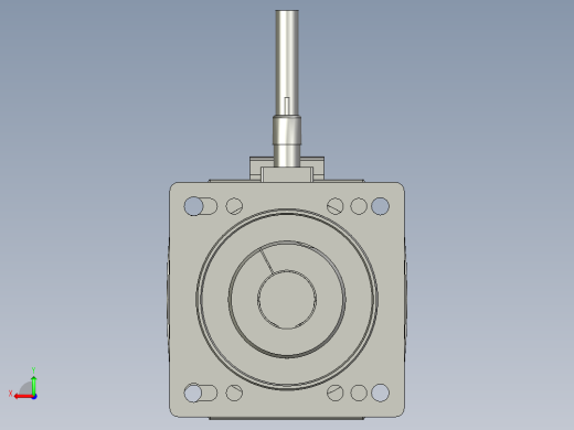 K80N欧规同步带重载模组K80NA-1H80-L5200-1A-MR-T750W19_750W电机组件80N电机座后视缩略图
