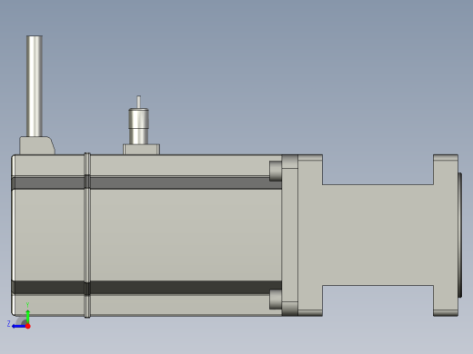 K80N欧规同步带重载模组K80NA-1H80-L5200-1A-MR-T750W19_750W电机组件80N电机座右视缩略图