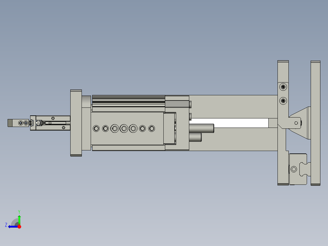 递进组件右视图