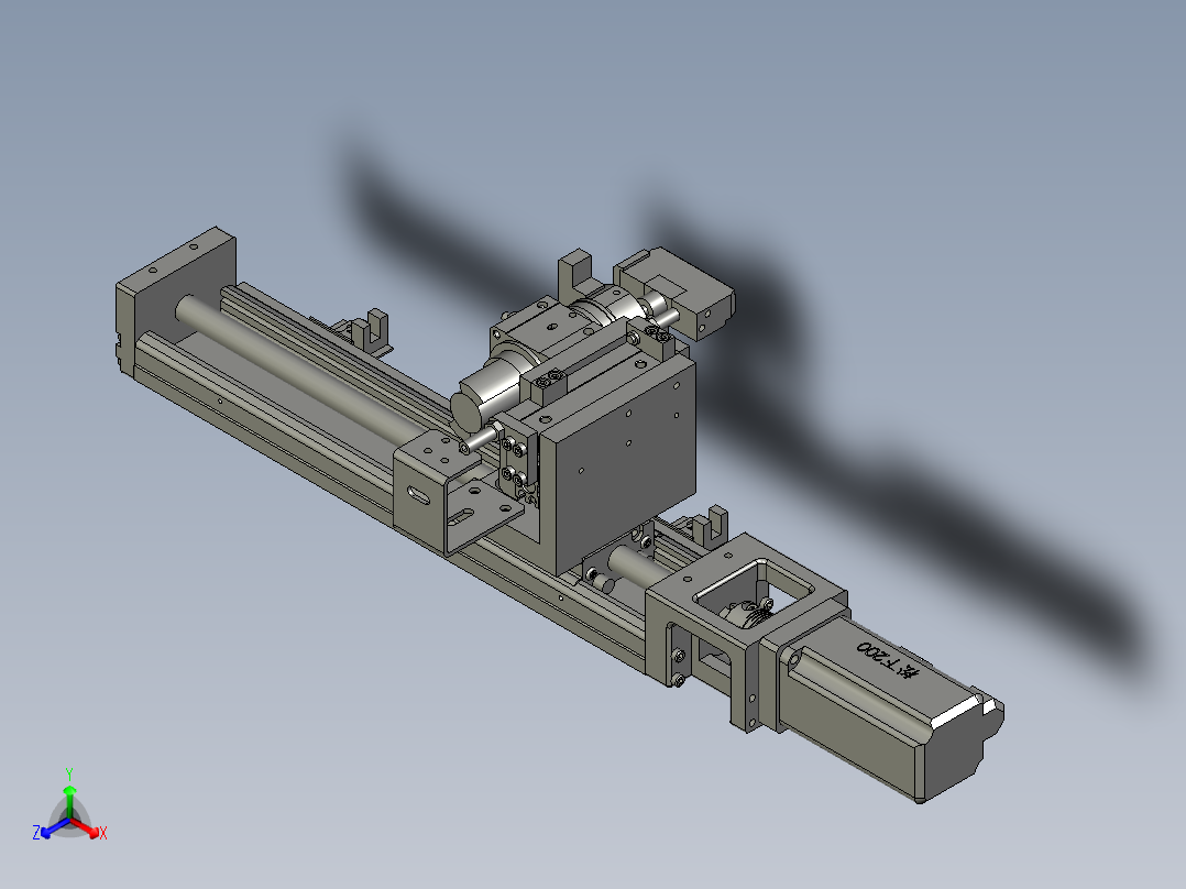 14AC-出标机械手B正等轴测图