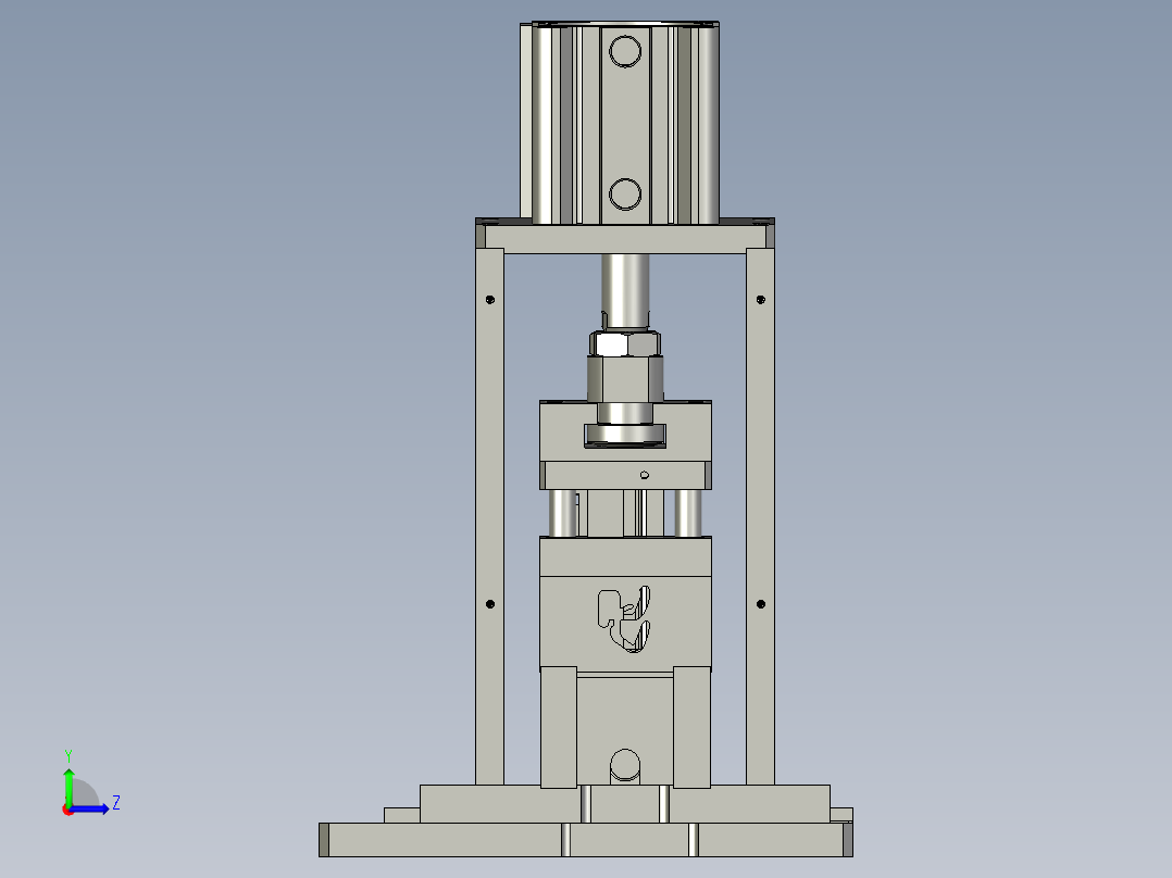 冲切模S246300左视图