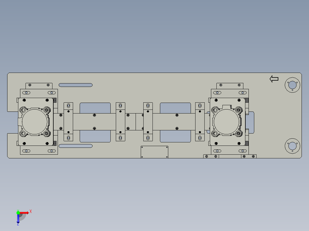 冲切模S246300俯视图