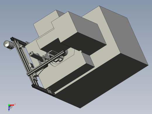 自动收料的片材切片机俯视缩略图