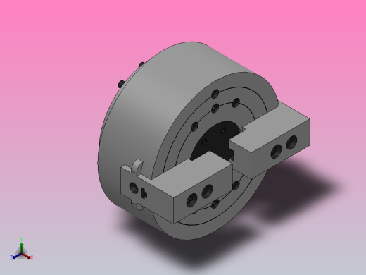 K50系列二爪楔式动力卡盘[200]