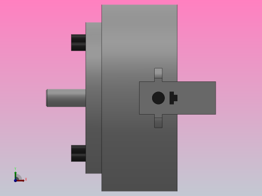 K50系列二爪楔式动力卡盘[200]前视缩略图