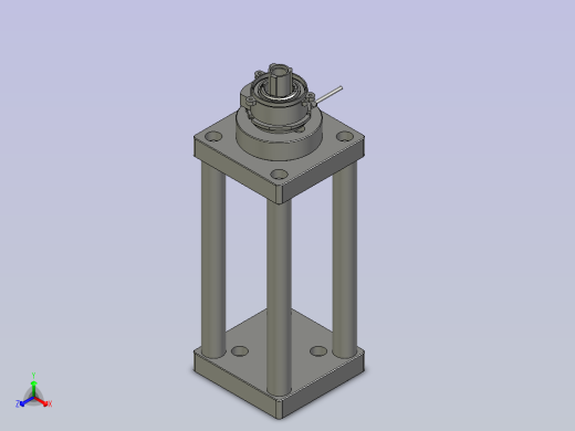 B-超声波焊接机正等轴测缩略图