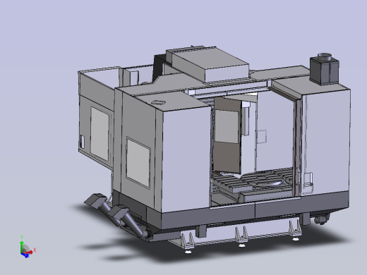 卧式数控加工中心