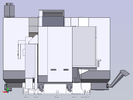 卧式数控加工中心后视缩略图