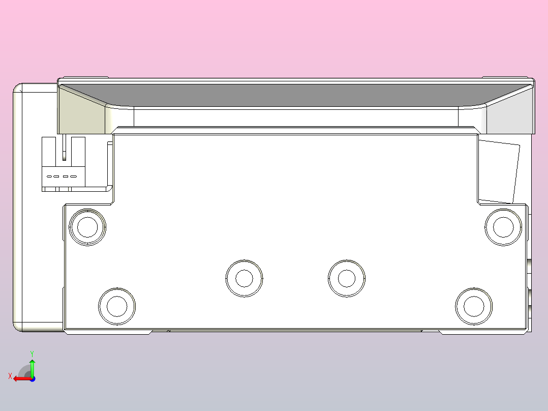 皮带直线轴双滑块型TPA-GCBS-150-P80-L125-QR-M75-N3后视图
