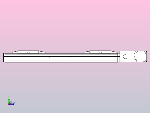 皮带直线轴双滑块型TPA-GCBS-150-P80-L125-QR-M75-N3左视缩略图