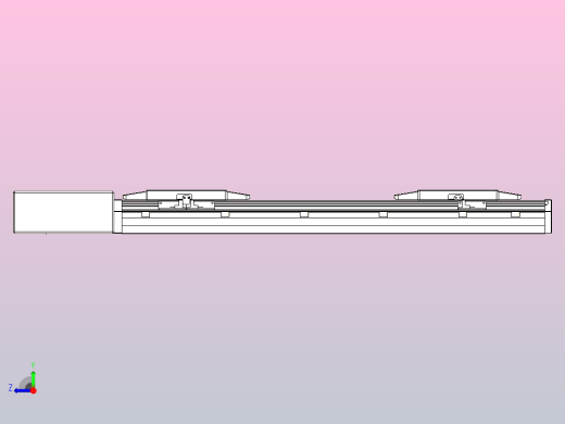 皮带直线轴双滑块型TPA-GCBS-150-P80-L125-QR-M75-N3右视缩略图