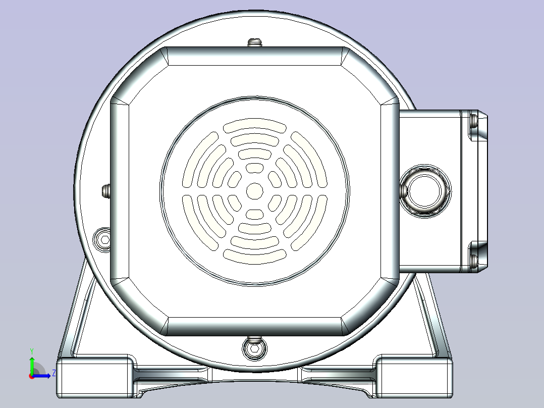JSCC变频减速电机 f1500h01-L左视图