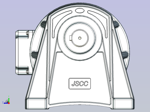 JSCC变频减速电机 f1500h01-L右视缩略图