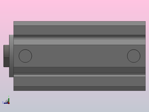 SDA超薄气缸系列SDA 50×90右视缩略图