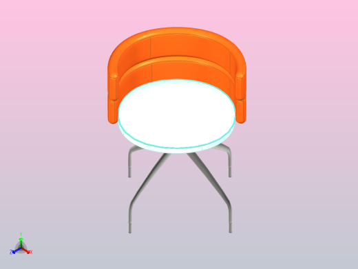 椅子正等轴测缩略图