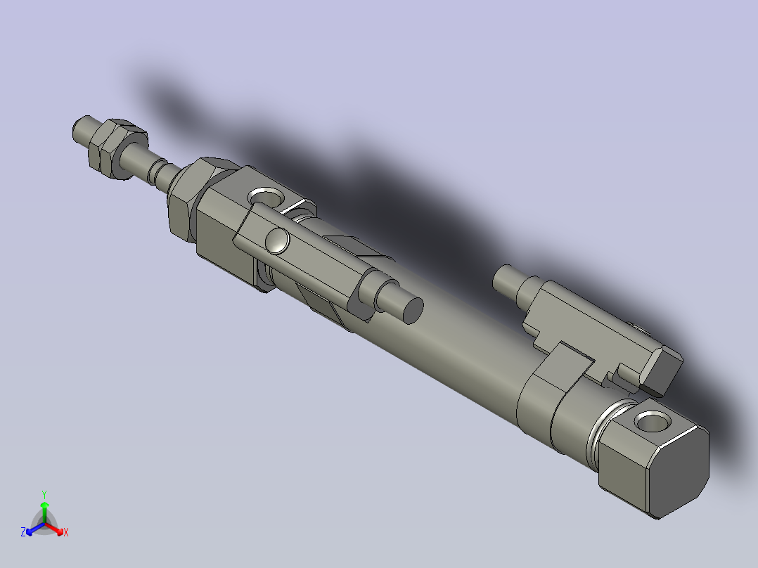 PB-10x40-S-U-M-2正等轴测图