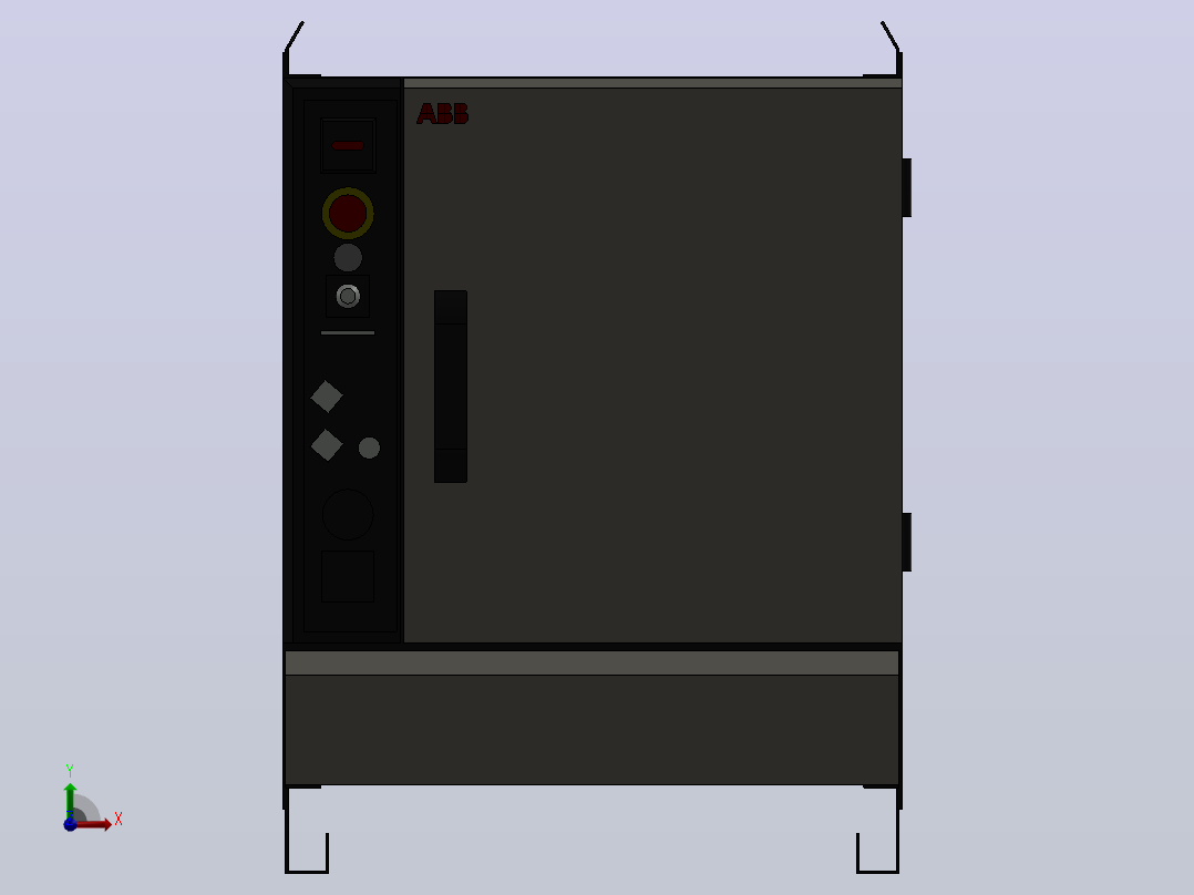 ABB机器人IRC5控制器前视图