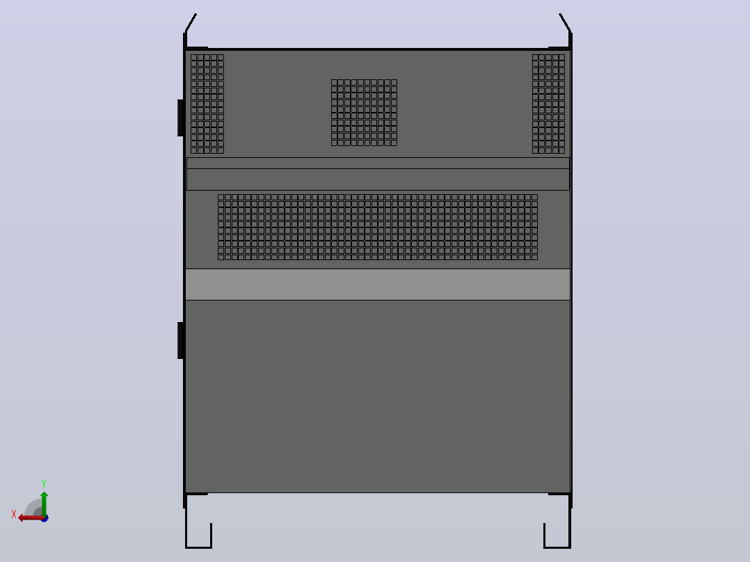 ABB机器人IRC5控制器后视图