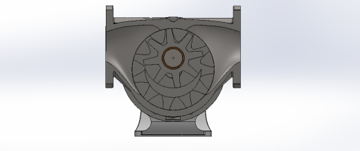 6X6内啮合齿轮泵3D数模图纸 Solidworks设计缩略图