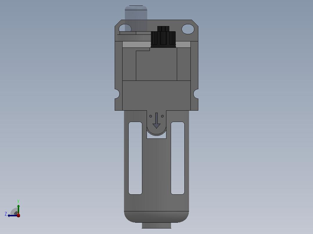 MASL3000~4000[MASL3000-02]油雾过滤器右视图