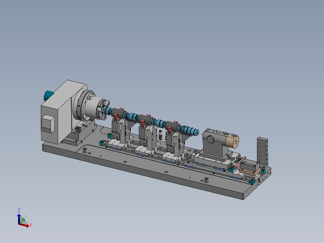 机床凸轮轴夹具