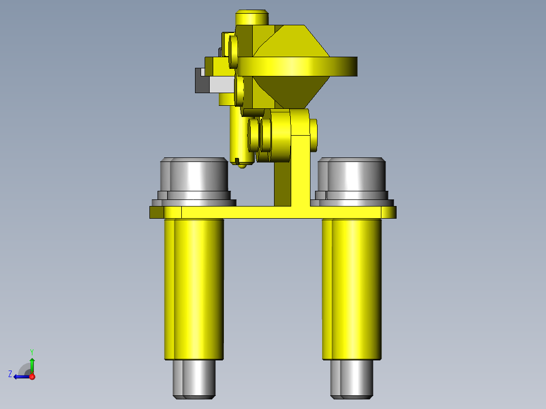 工件的定位与夹紧左视图