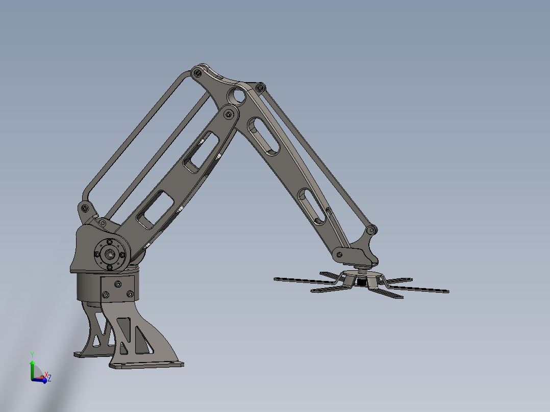 码垛机械臂 3D模型
