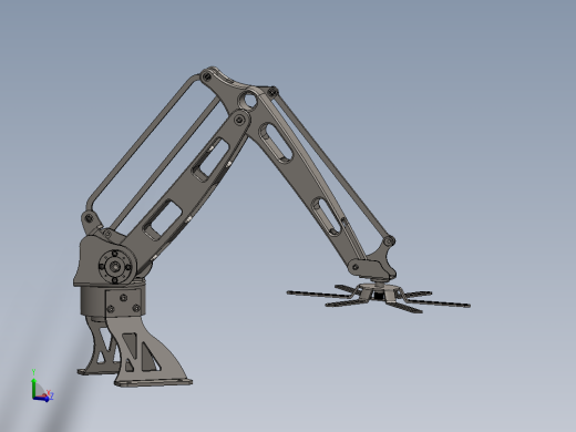 码垛机械臂 3D模型