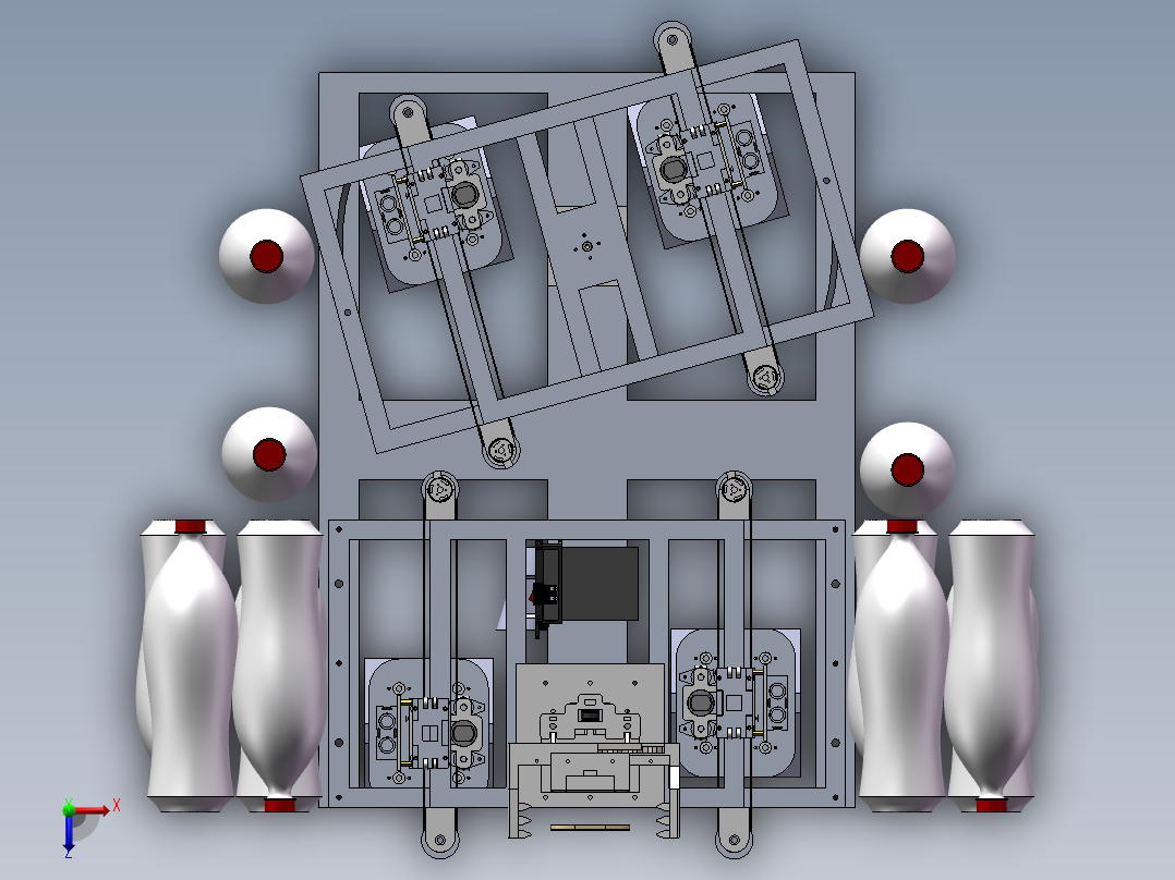 重庆大学2019RC俯视图