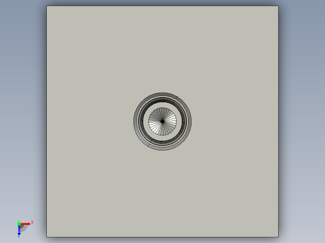 插孔-T-33A俯视图