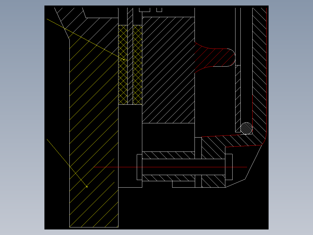 膜片离合器 图纸机械设计