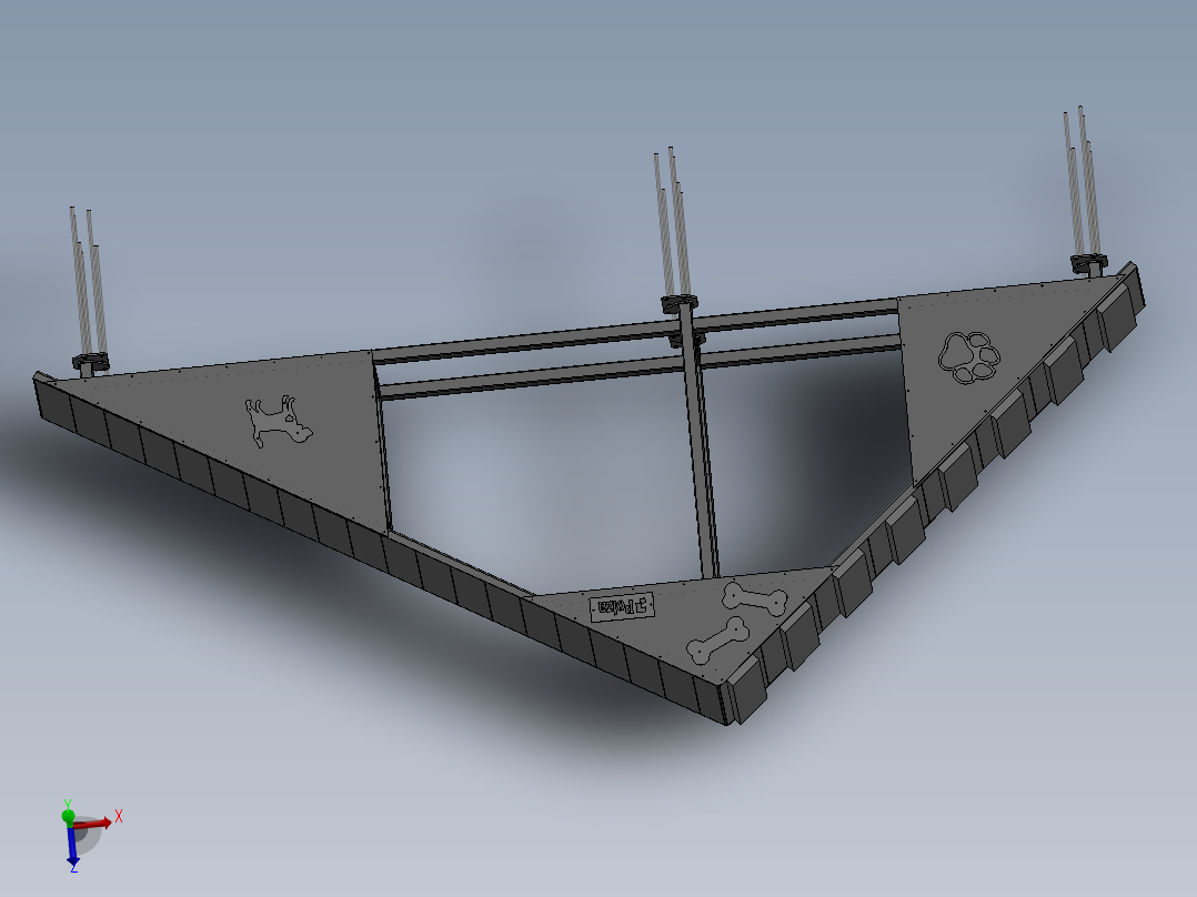 狗狗训练用梯子