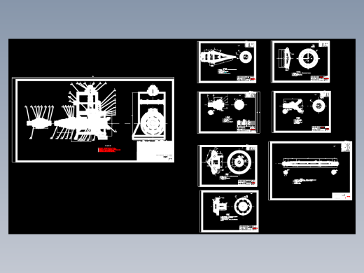 桑塔纳轿车驱动桥设计 (论文 CAD图纸）