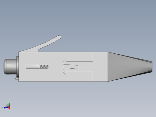 光纤连接器右视缩略图