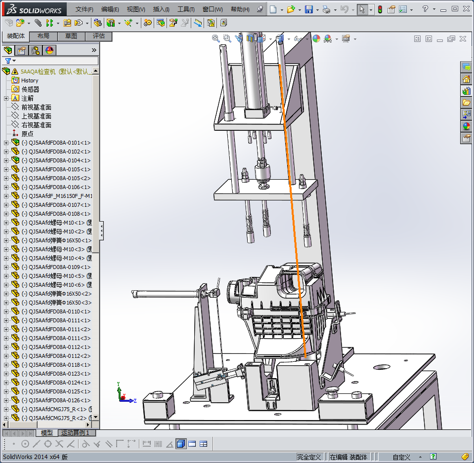 汽车空气滤清器装配检测机设备