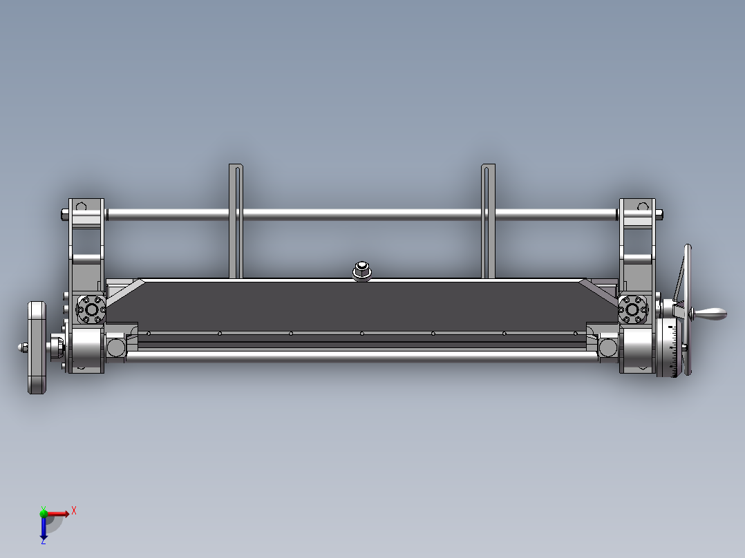 钣金折弯机 3俯视图