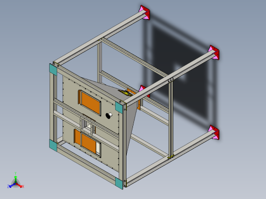 加料料斗的结构,用于给炉灰