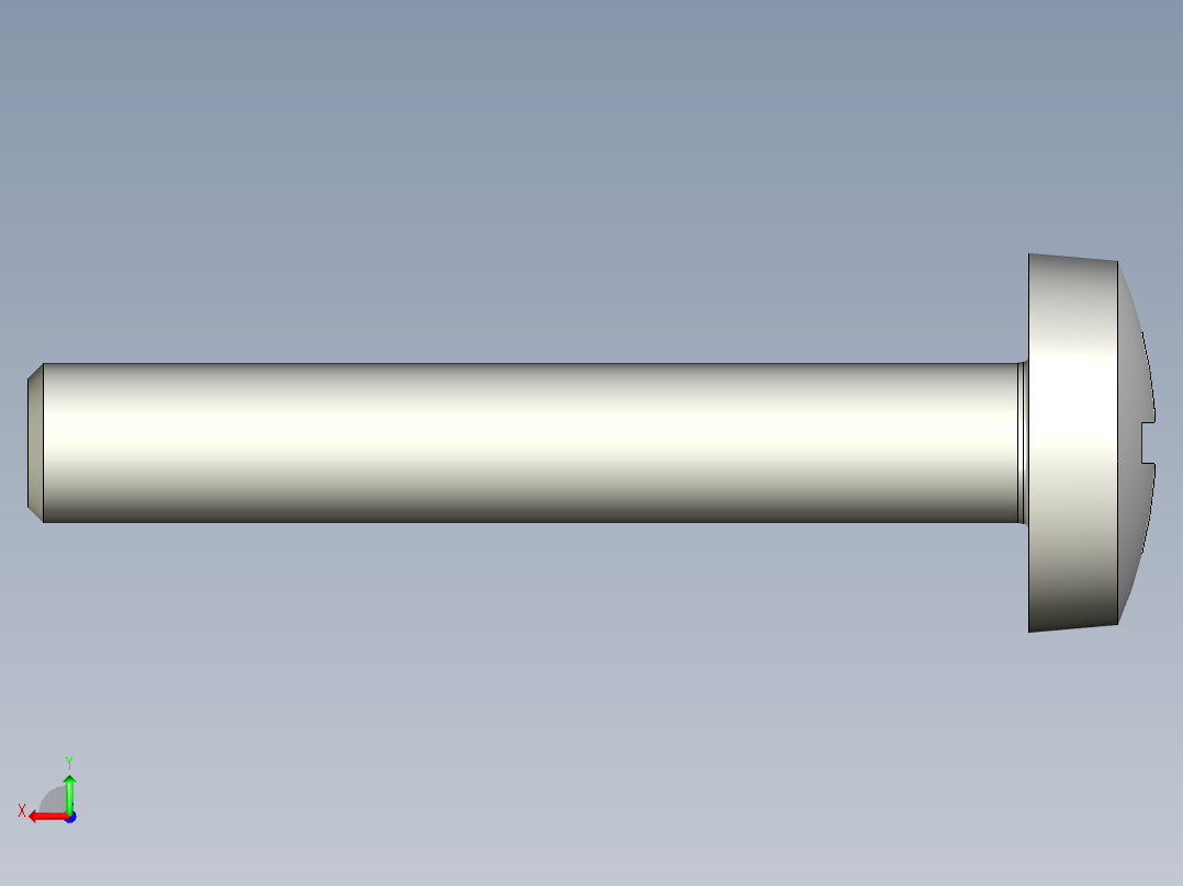 Cross_recessed_head-M8-50-50-6.4-19-11.stp螺钉-后视图
