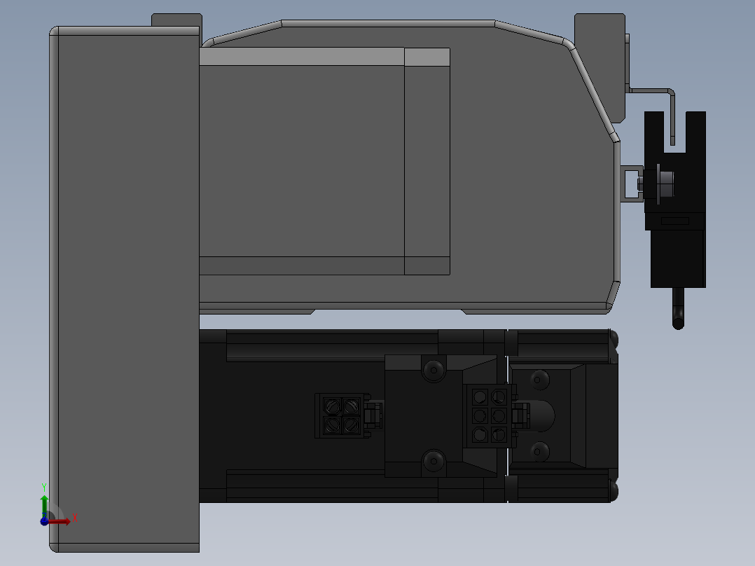 精密模组MT100-L78-500-LD-M10-C4前视图